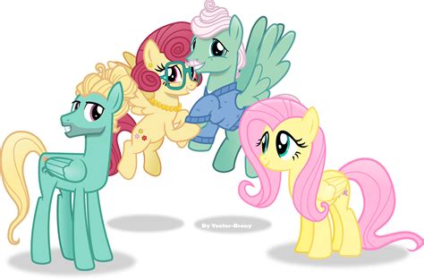 my little pony fluttershy parents